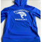 Royal Blue Dri-fit Pullover Hooded Sweatshirt Wrestling Logo